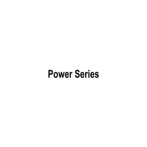 1605 power series