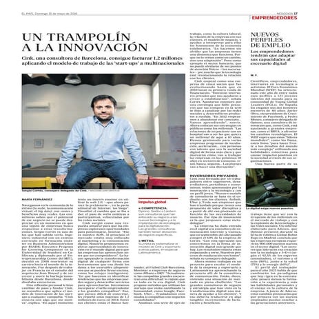 Un trampolín a la innovación
