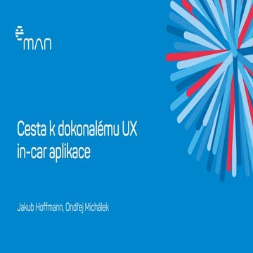Cesta k dokonalému UX in-car aplikace