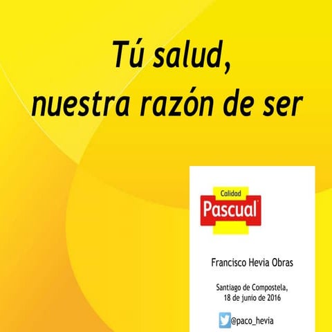 Pascual Saludable: Tu salud, nuestra razón de ser