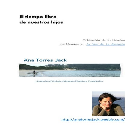 El tiempo libre de nuestros hijos