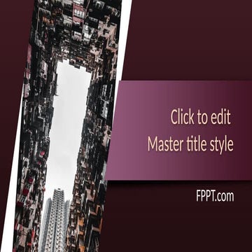 Urban planning and urban management of town