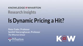 Is Dynamic Pricing a Hit?