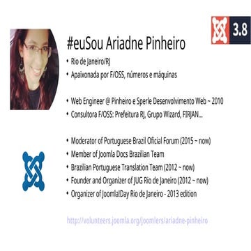 Criando sites com joomla: da instalação à publicação online em minutos! #cpbr11