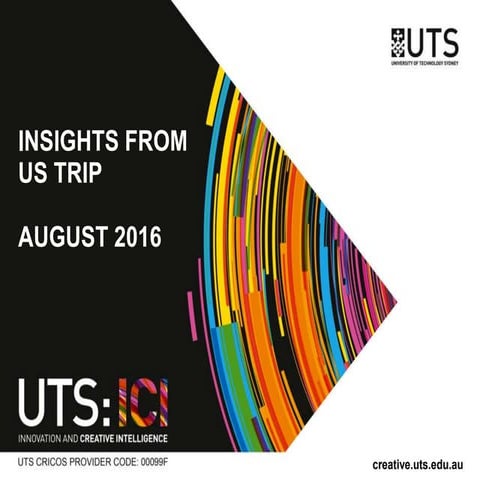 Insights from US trip on university innovation models