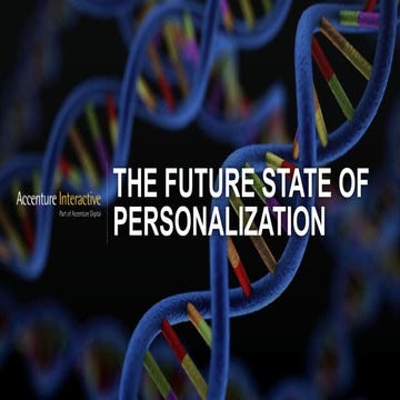 The Future of Personalization with Accenture