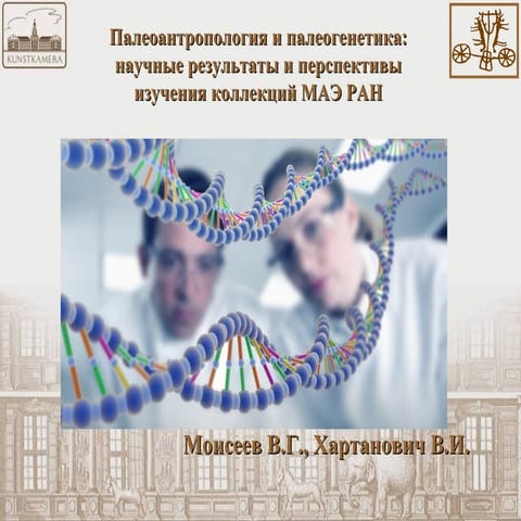 «Палеоантропология и палеогенетика: научные результаты и перспективы изучения...