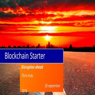 161010 Blockchain Starter NGI pressentation