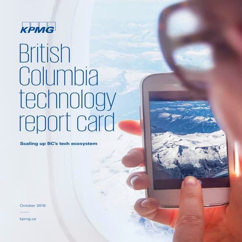 2016 BC Technology Report Card