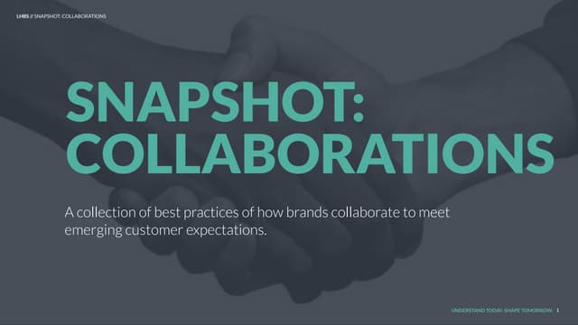 Snapshot: Collaborations