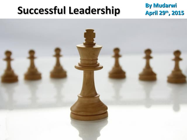 Successful Leadership