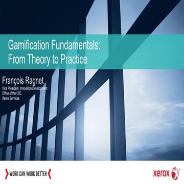 Gamification Fundamentals - From Theory to Practice