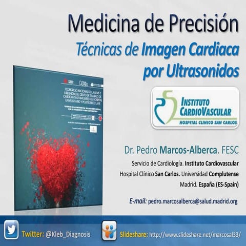 Cardiac Ultrasound, Cardiomyopathy and High Precision Medicine