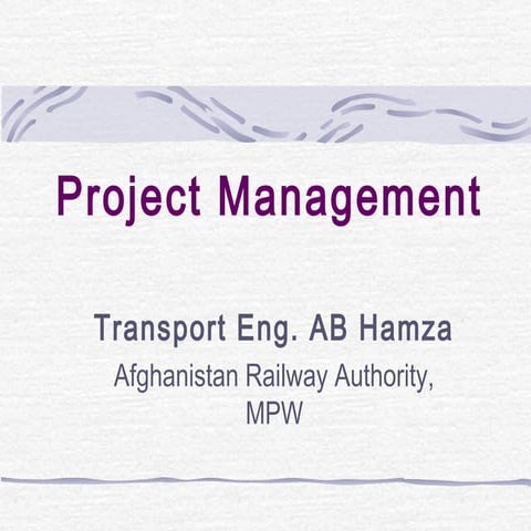 Project Management