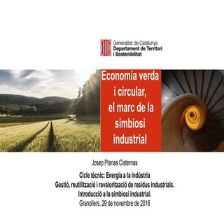 Conceptes bàsics: Economia verda i ...