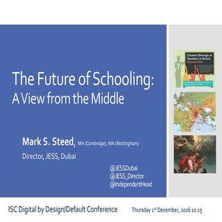 The Future of Schooling - A View fr...