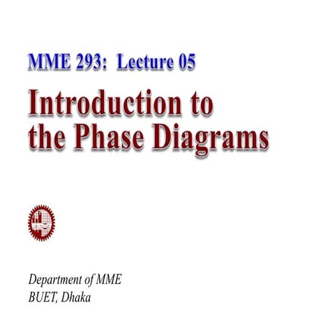 Introduction to the Phase Diagrams 16136946.ppt