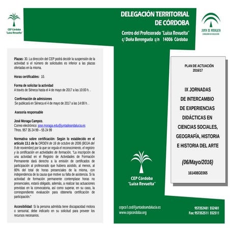 IX JORNADAS DE INTERCAMBIO  DE EXPERIENCIAS  DIDÁCTICAS EN  CIENCIAS SOCIALES...