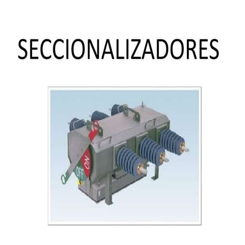 SECCIONALIZADORES
