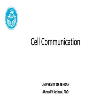 11 - Cell Communication