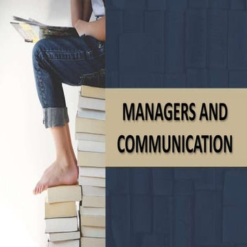 Managers and Communications in Education