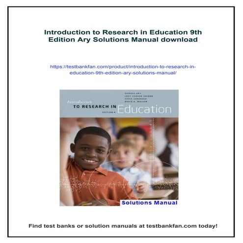 INTRODUCTION TO RESEARCH IN EDUCATION ARY PDF visual data 4