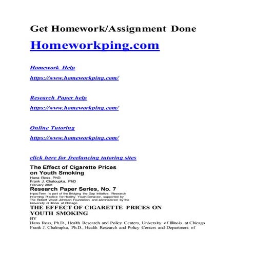 163409237 the-effect-of-cigarette-prices