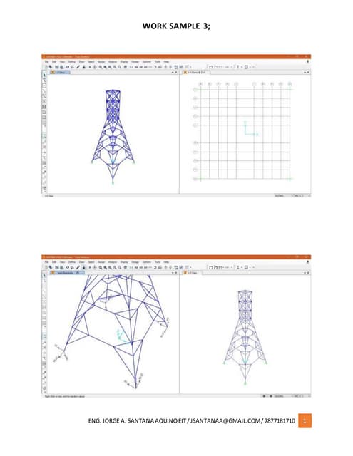 Robot, Etabs, | PDF