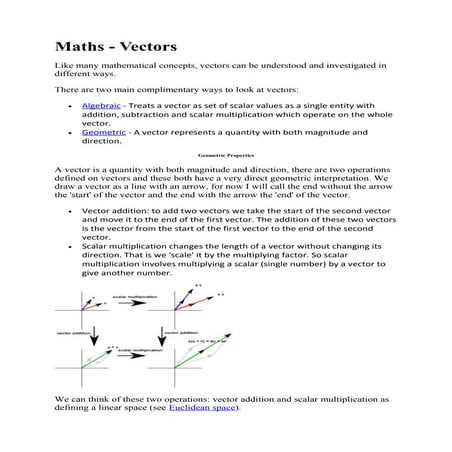1640 vector-maths