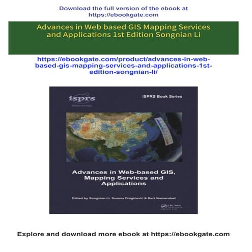 Buy ebook Advances in Web based GIS Mapping Services and Applications 1st Edi...