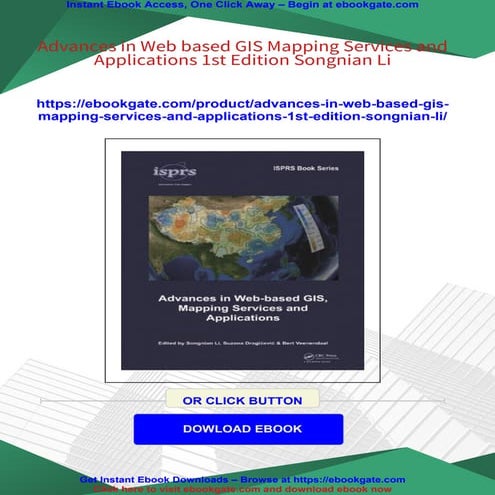 Advances in Web based GIS Mapping Services and Applications 1st Edition Songn...