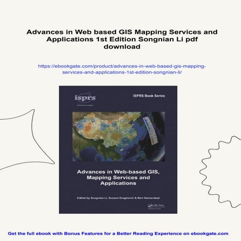 Advances in Web based GIS Mapping Services and Applications 1st Edition Songn...