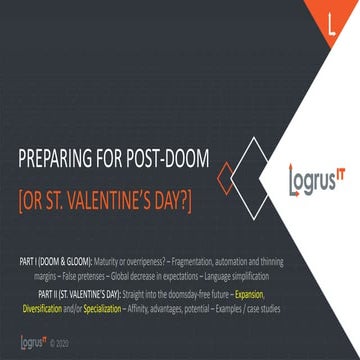 UTICamp-2020. Preparing for Post-Doom – Diversifying business: Content creati...