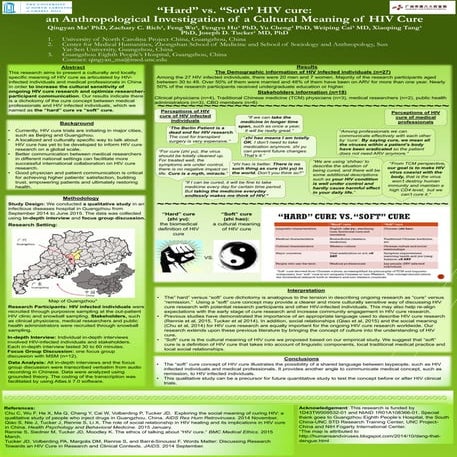 Presentation on HIV treatment and cure research, presented by ...