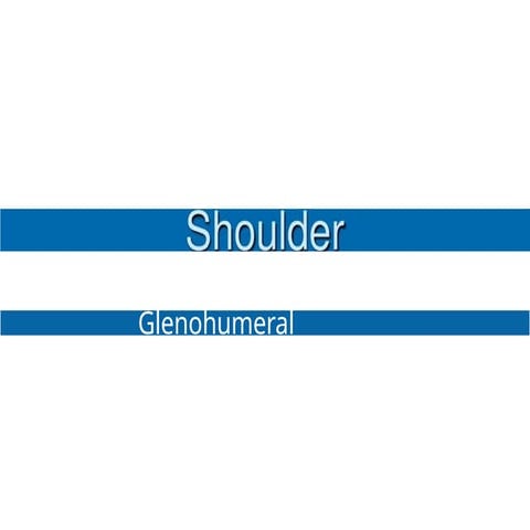 X ray views of shoulder joint and related structures | PPTX