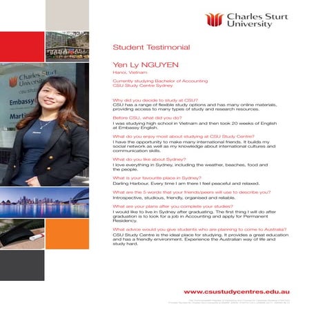 Charles Sturt University Csu brochure16 | PDF