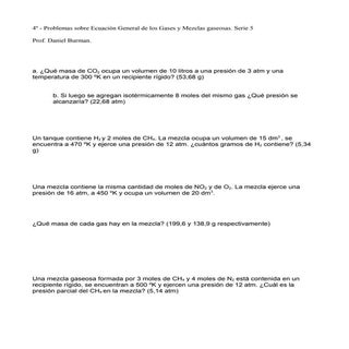 4º - Problemas sobre Ecuación Gener...