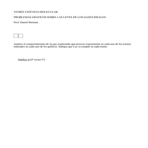 4º - Gases Ideales - Problemas sobre gráficos.