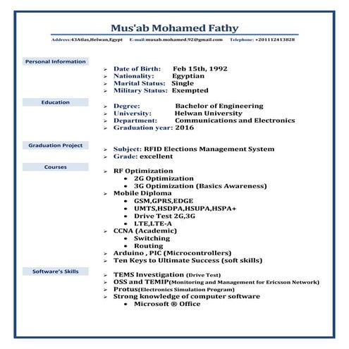 CV Salim 2015 | DOCX