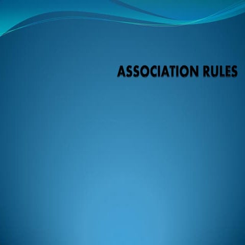 1665 13 association rule