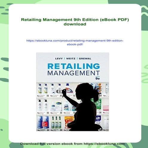Retailing Management 9th Edition (eBook PDF) | PDF