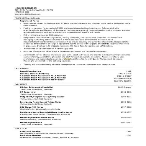 Melonie Dennison Resume 4
