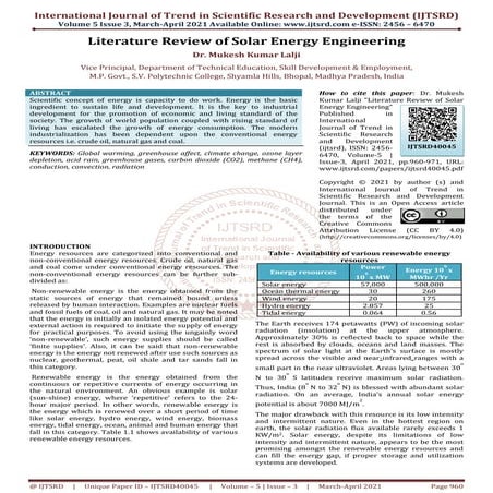 SOLAR ENERGY REVIEW ARTICLE visual data 3
