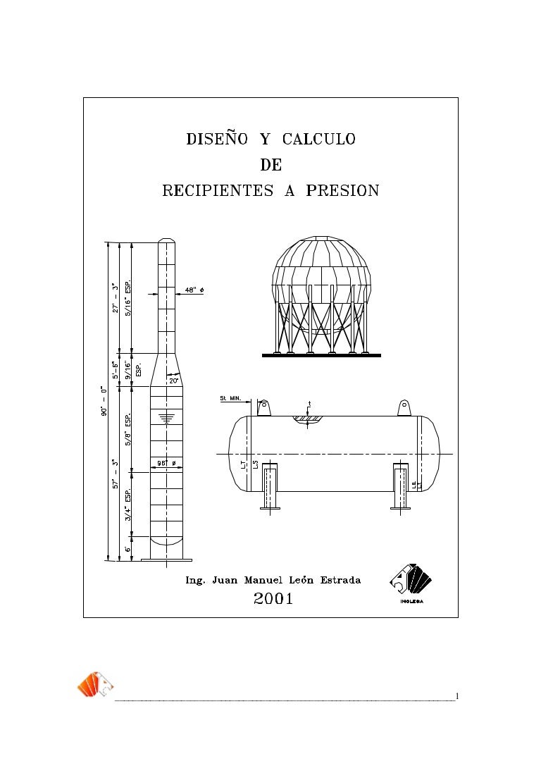 Image result for DISEÑO Y CALCULO DE RECIPIENTES A PRESION