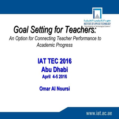 GaolSettingForTeachers-Omar