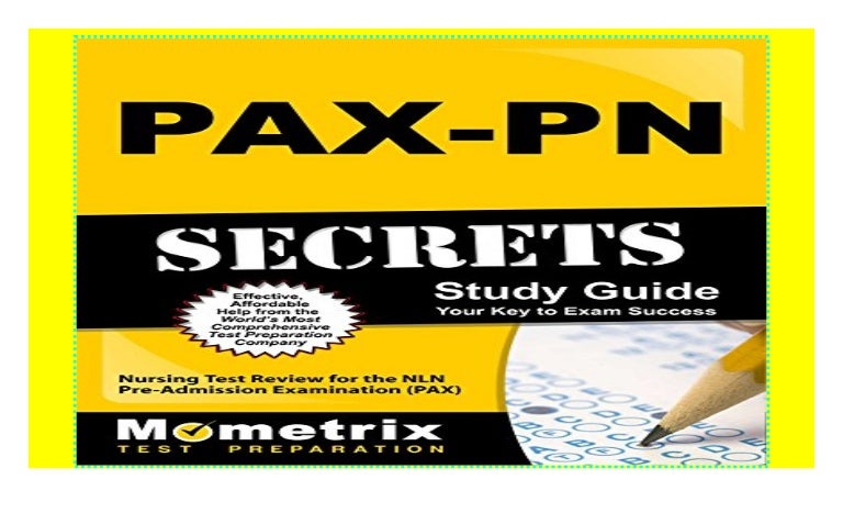 PAX-PN Secrets Study Guide: Nursing Test Review for the ...