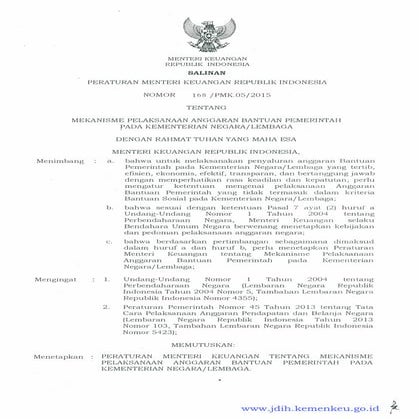 168 pmk.05-2015-bantuan-pemerintah