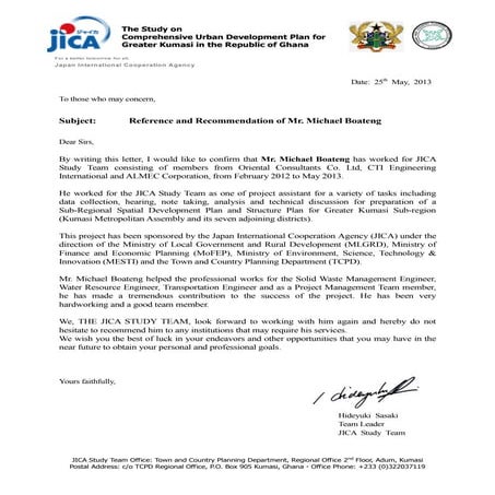 JICA Reference_Letter_for_Michael_Boateng