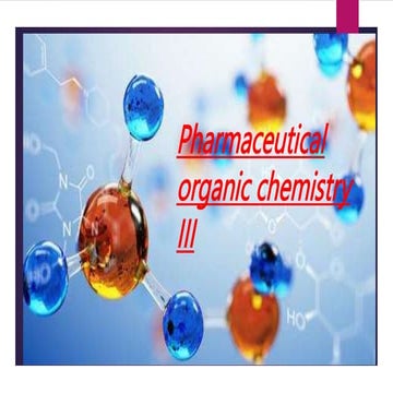 Quinoline pharmaceutical organic chemistry III..pptx