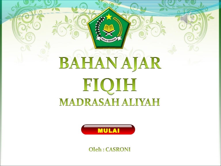 materi fiqih kelas x ma_Oleh Casronippt